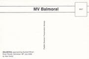 BALMORAL (1949f, Waverley Excursions) c