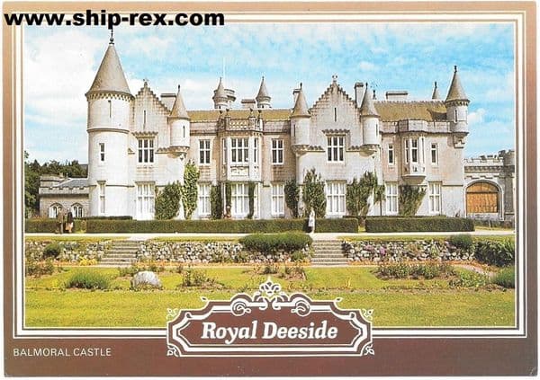 Balmoral Castle, Royal Deeside Postcard
