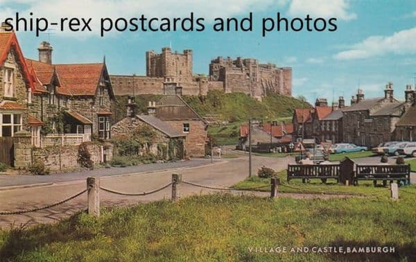 Bamburgh Village & Castle, Northumberland