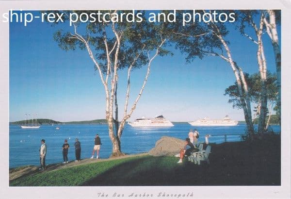 Bar Harbor, Maine, cruise ships