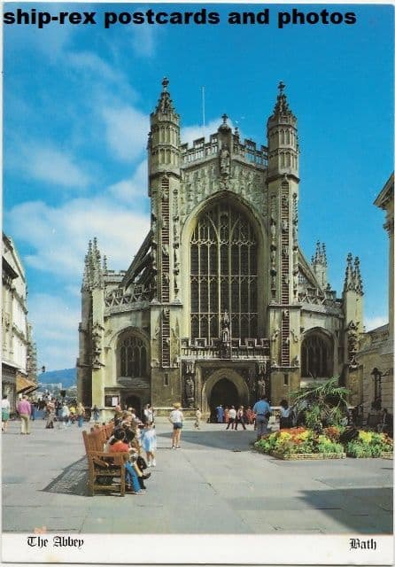 Bath Abbey (Somerset) postcard