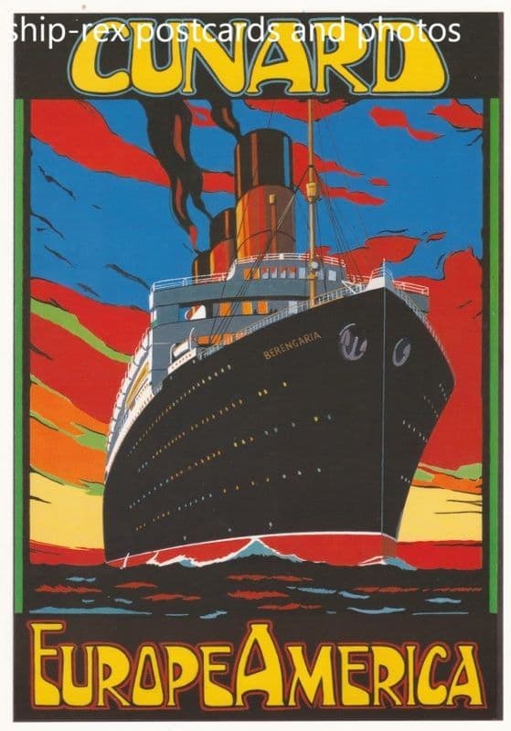BERENGARIA (1921a, Cunard Line) b