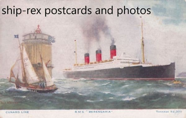 BERENGARIA (1921a, Cunard Line) j