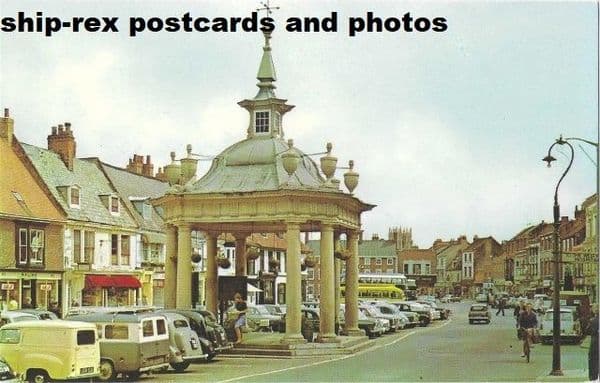 Beverley (Yorkshire) Market Place, postcard