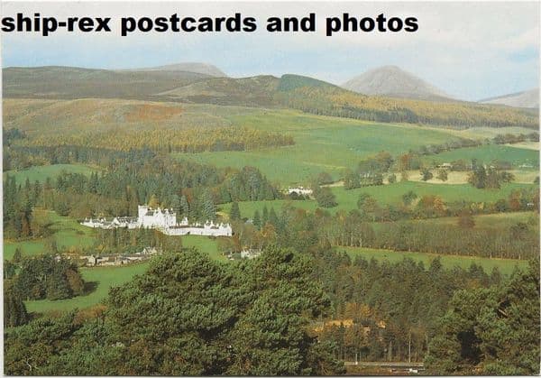 Blair Castle, Blair Atholl, postcard