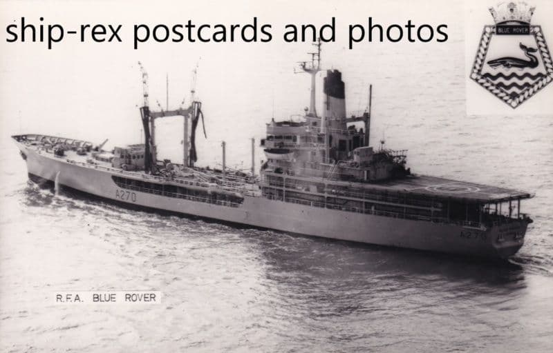 BLUE ROVER Royal Fleet Auxiliary a