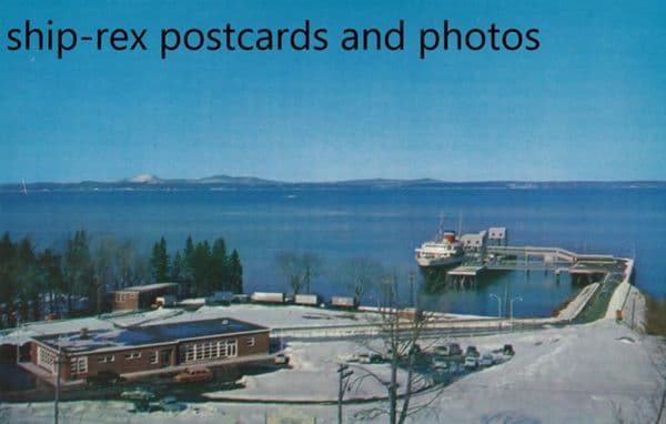 BLUENOSE (1956a) at Bar Harbor a