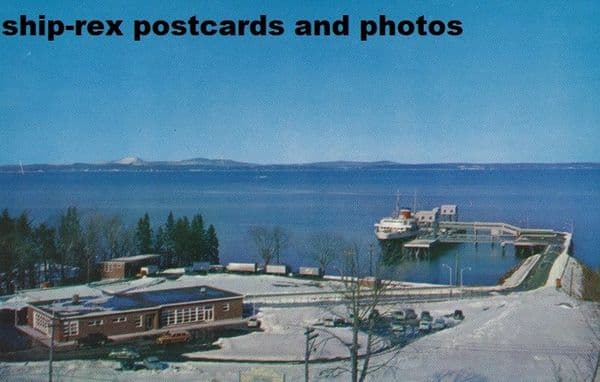 BLUENOSE (1956a, Canadian National) at Bar Harbor~a1