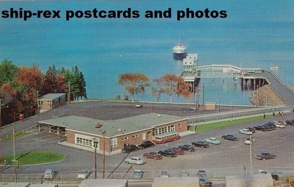 BLUENOSE (1956a, Canadian National) at Bar Harbor~c
