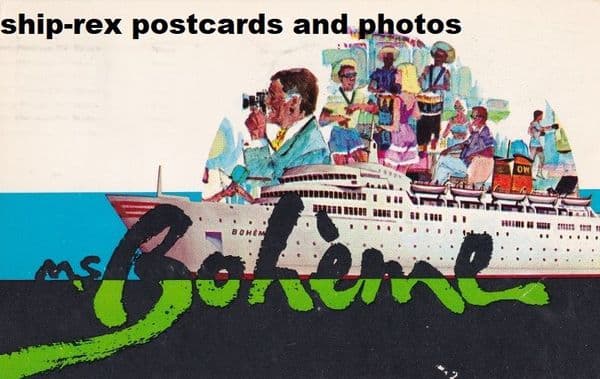 BOHEME (1968, Commodore Cruise Line)