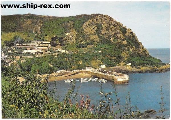 Bonne Nuit Bay, Jersey - Jarrold postcard