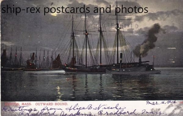 Boston harbour, Massachusetts