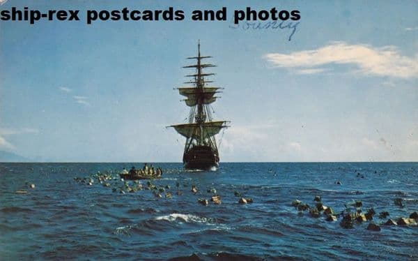 BOUNTY (1960a, MGM) replica ship~c