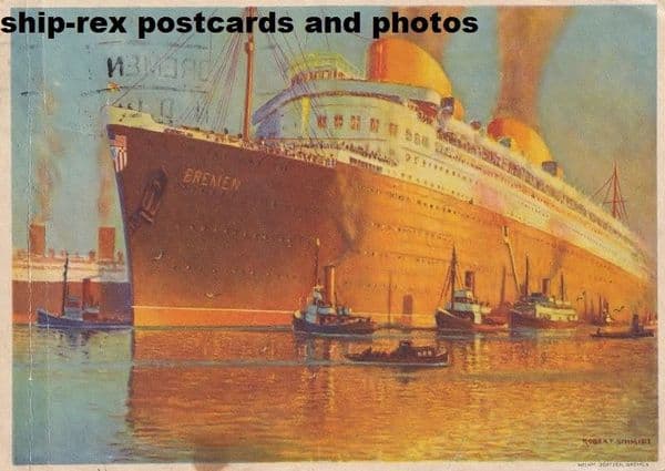 BREMEN (1929a, Norddeutscher Lloyd)~c