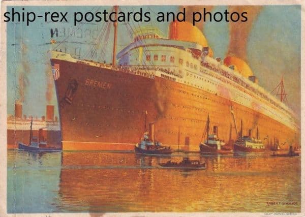 BREMEN (1929a, Norddeutscher Lloyd) c