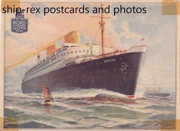 BREMEN (1929b, Norddeutscher Lloyd) d1