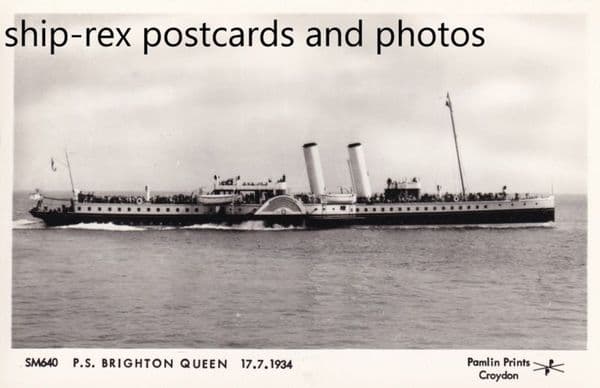 BRIGHTON QUEEN (1933, P&A Campbell)