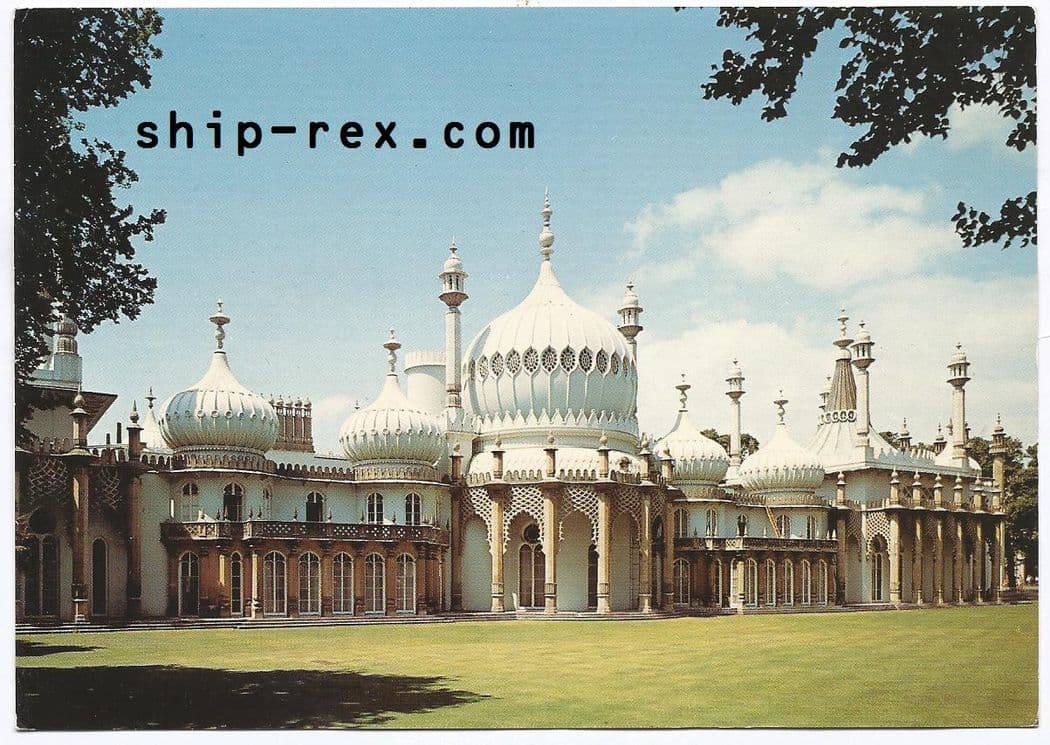 Brighton, The Pavilion - Dixon Postcard