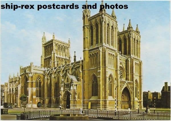 Bristol Cathedral (Gloucestershire) postcard