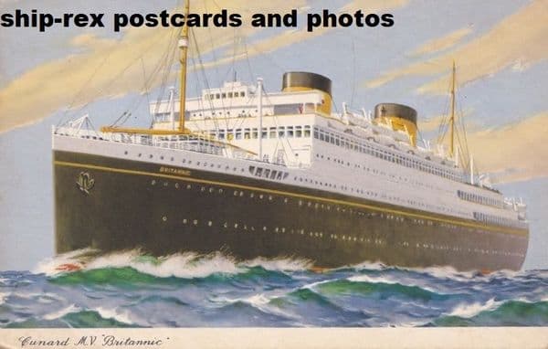 BRITANNIC (1930c, Cunard Line)~b3