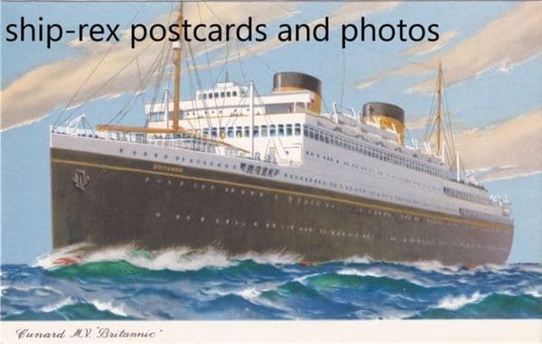 BRITANNIC (1930c, Cunard Line) b5