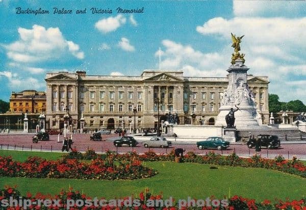 Buckingham Palace (London) postcard (c)