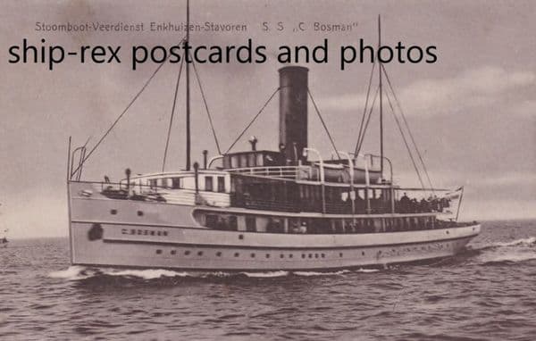 C.BOSMAN (Enkhuizen-Stavoren) a