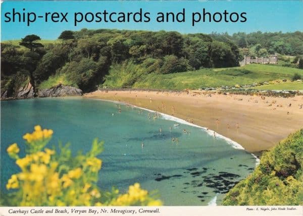 Caerhays Castle and Beach, Cornwall a