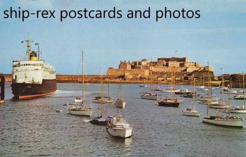 CAESAREA (1960a, British Railways) at St Peter Port