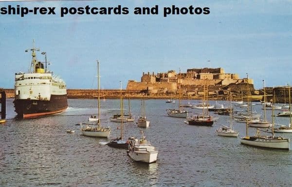CAESAREA (1960a, British Railways) at St Peter Port