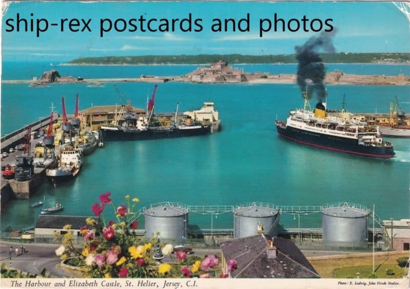 CAESAREA  or SARNIA, & SARK COAST at St Helier a1