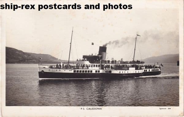CALEDONIA (1934, Caledonian SP)~a