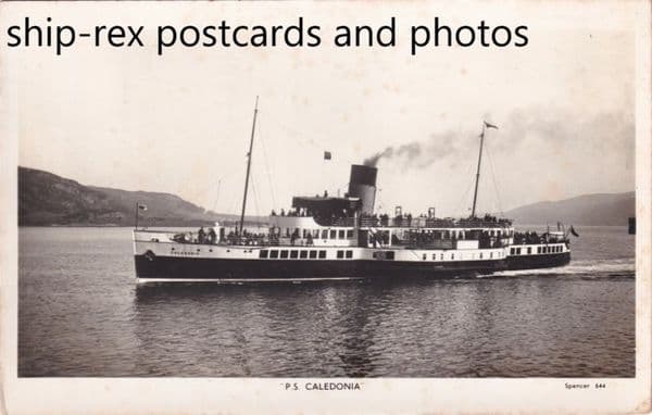 CALEDONIA (1934, Caledonian SP) a