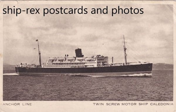 CALEDONIA (1948, Anchor Line) b2