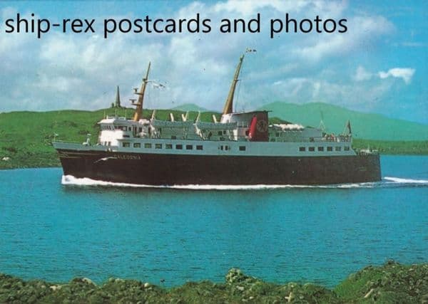 CALEDONIA (1970b, Caledonian MacBrayne) a3