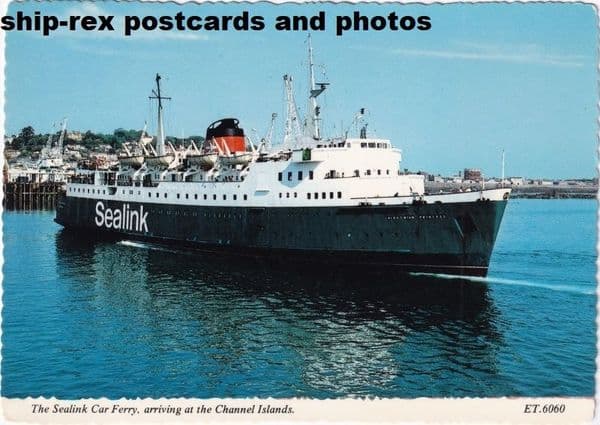 CALEDONIAN PRINCESS (1961c, Sealink)~a1