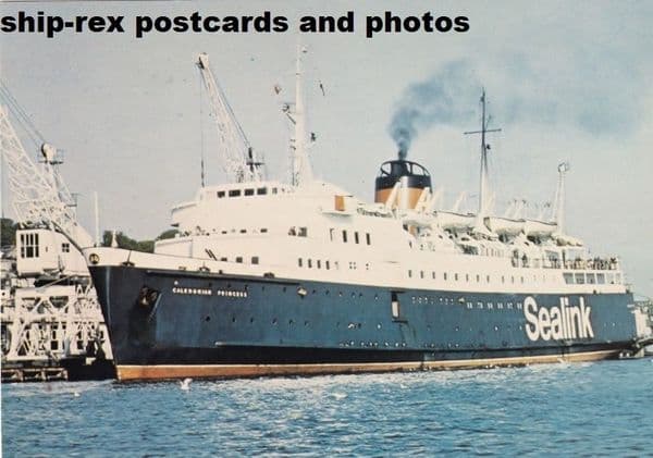 CALEDONIAN PRINCESS (1961c, Sealink)~b