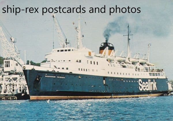 CALEDONIAN PRINCESS (1961c, Sealink) b1a