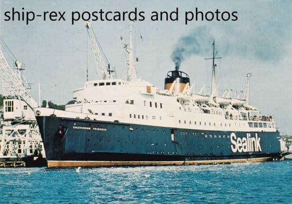CALEDONIAN PRINCESS (1961c, Sealink) b2