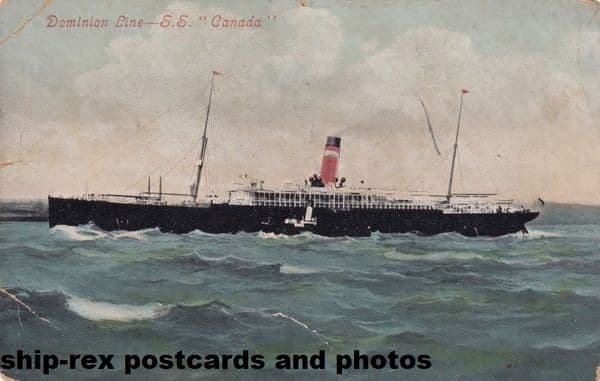 CANADA (1896, Dominion Line)~c