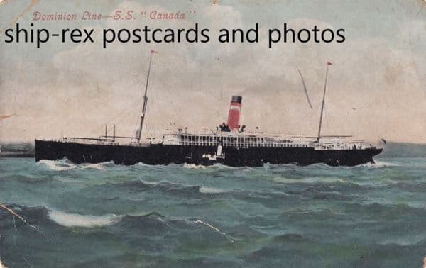 CANADA (1896, Dominion Line) c