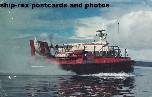 Canadian Coastguard hovercraft