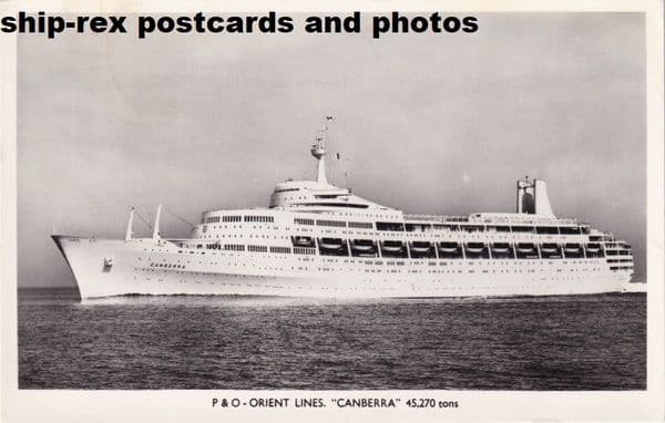 CANBERRA (1961a, P&O Orient Line)~e