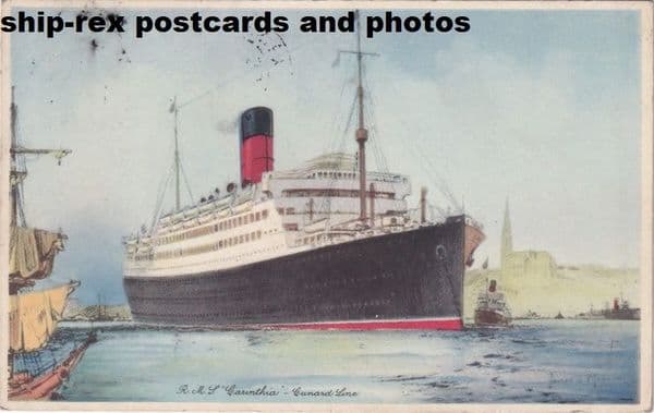 CARINTHIA (1925a, Cunard Line)~b2