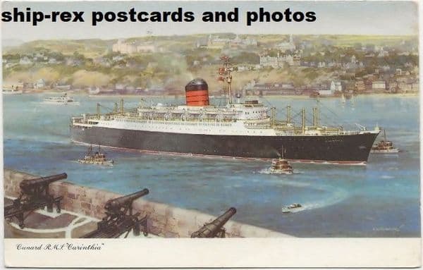 CARINTHIA (1956, Cunard Line)~c1