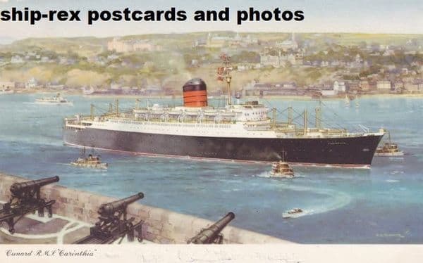 CARINTHIA (1956, Cunard line)~c4