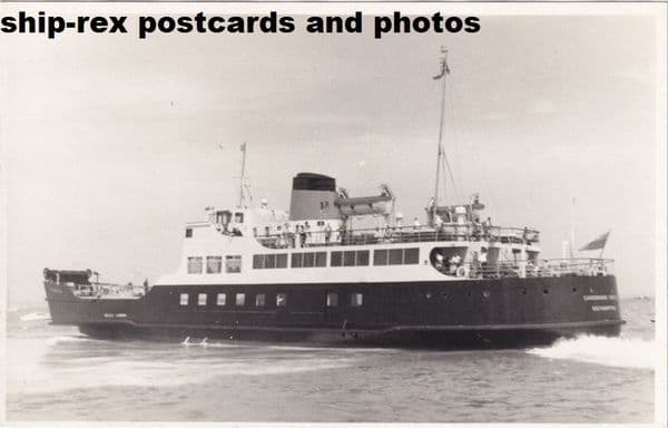 CARISBROOKE CASTLE (1959a, Red Funnel)~b