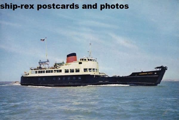 CARISBROOKE CASTLE (1959a, Red Funnel)~c2