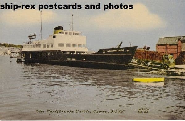 CARISBROOKE CASTLE (1959a, Red Funnel)~d