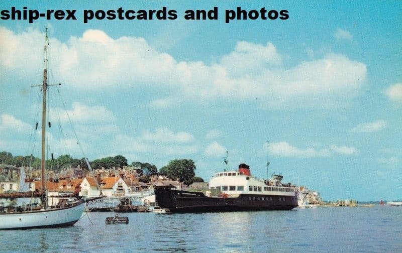 CARISBROOKE CASTLE (1959b, Red Funnel)~b